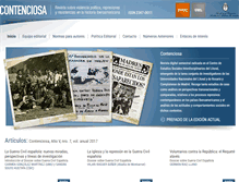 Tablet Screenshot of contenciosa.org